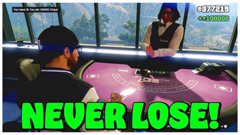 How to NEVER LOSE in BLACKJACK in GTA 5 Online..